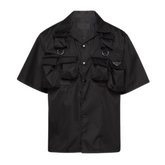 Prada Nylon Tech Shirt Black